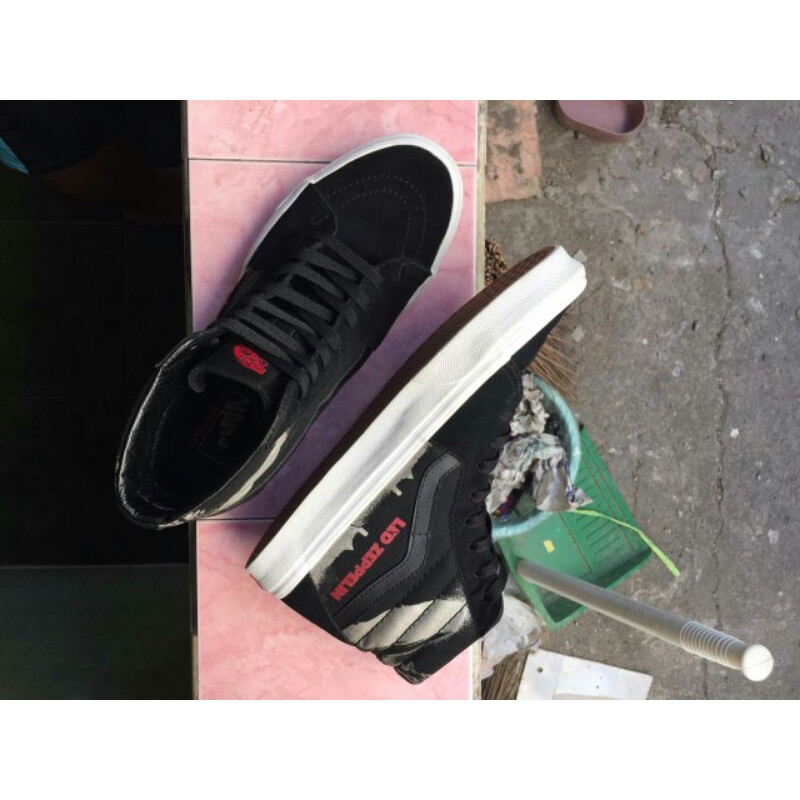 vans sk8 hi x led zeppelin