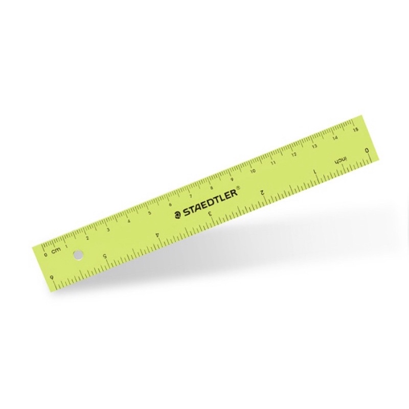 

staedtler penggaris warna pastel 15 cm