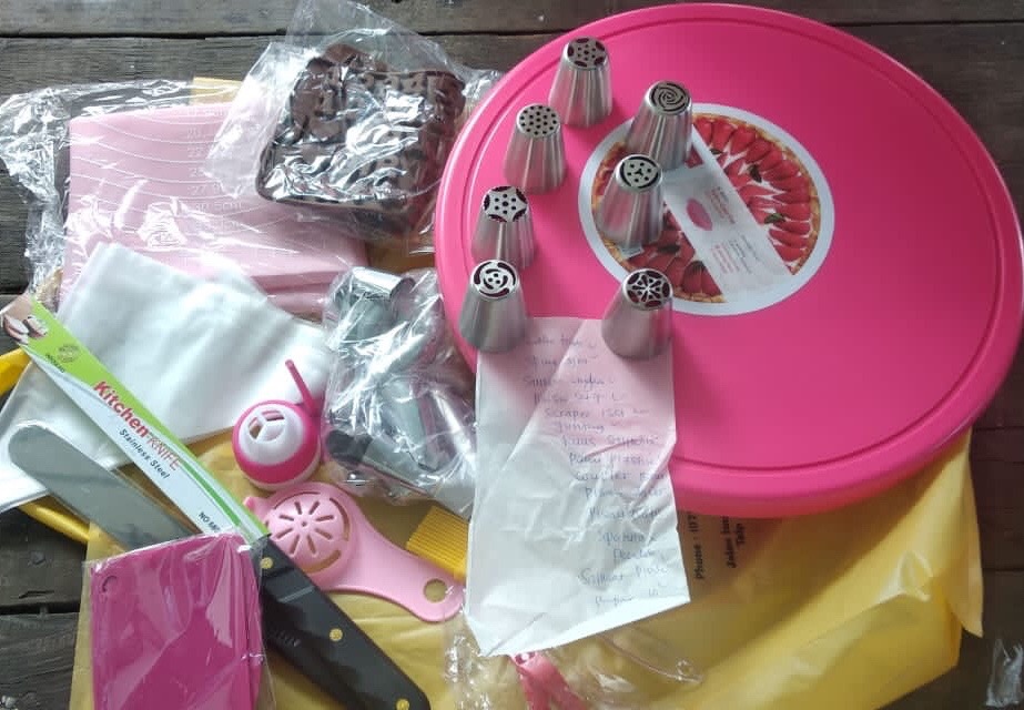 Paket Dekorasi Kue Ulang Tahun Lengkap ( L2)