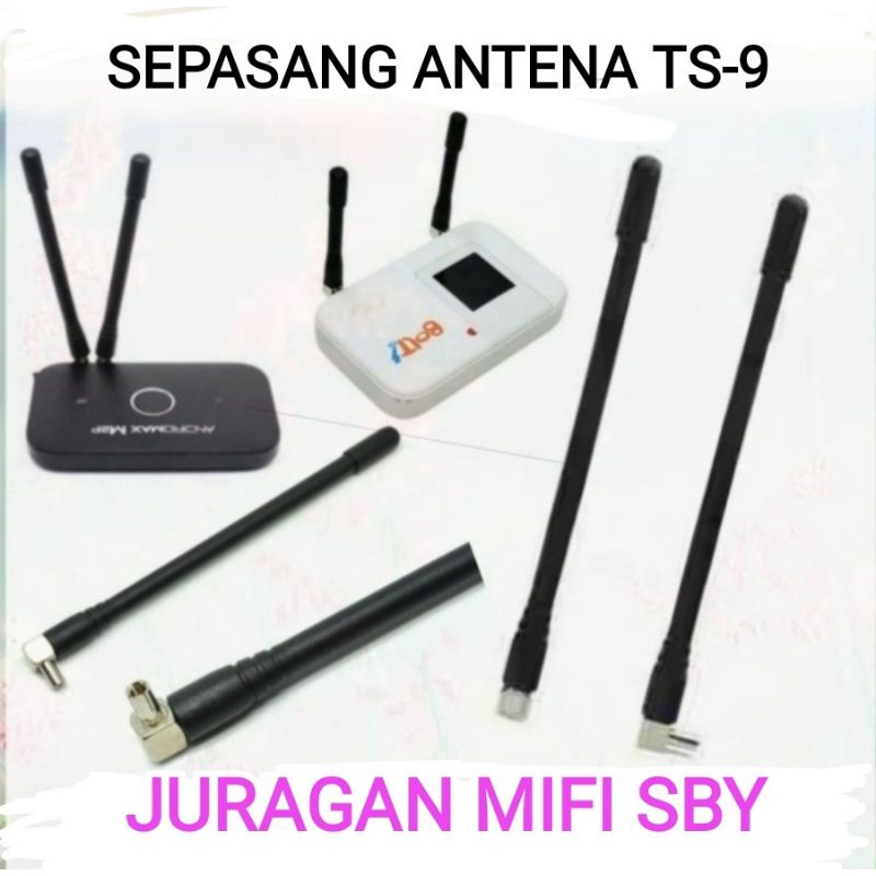 2PCS / SEPASANG Antena Antenna Mifi Modem Huawei E5372 5573 5577 5775 5787 3372 8372 Bolt XLgo Tsel 