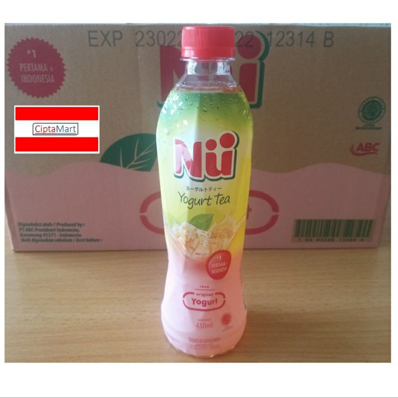 

Nu Yogurt Tea 24 x 450ml ( 1 dus )