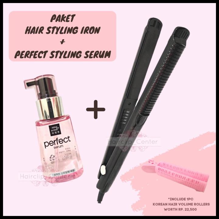 3 In 1 Korean Hair Styling Iron / Catokan Curly Wave Lurus