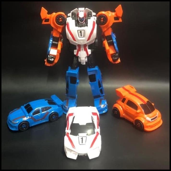 Robot Tobot Mini Champion - Robot Car Champion - Robot Mobil