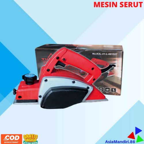 PAKET (5 ITEM) TUKANG KAYU mesin circular saw YUKIDO + mesin serut + bor listrik 10mm + Grenda 4inch + mesin profil YUKIDO harga termurah