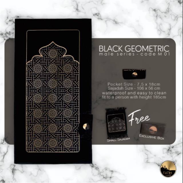 

Black Geometric M 01