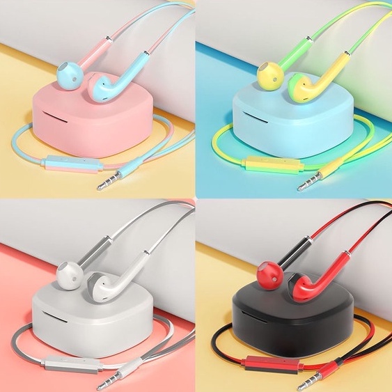 MIINII 6 Model Headset/Handsfree Macaron U19/U28/U24/U30/U31/U32 Earphone+Mic Hifi Stereo Sound