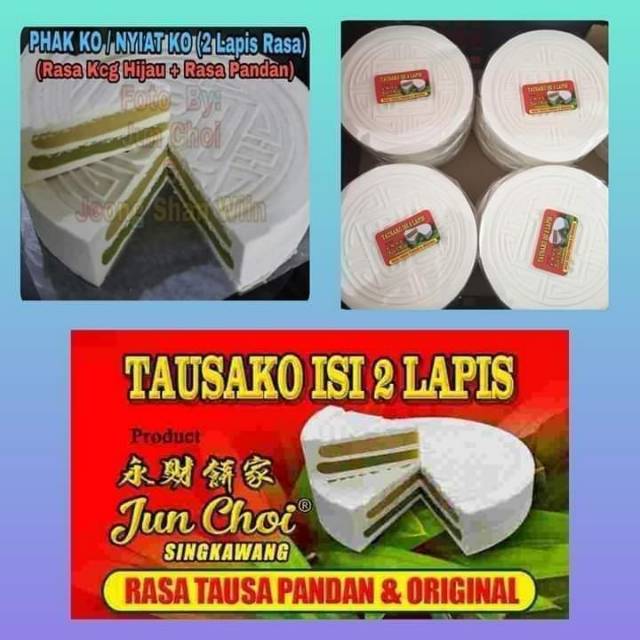 

Kue Bulan (Moon Cake) TAUSA KO [2 LAPIS RASA] MERK JUN CHOI