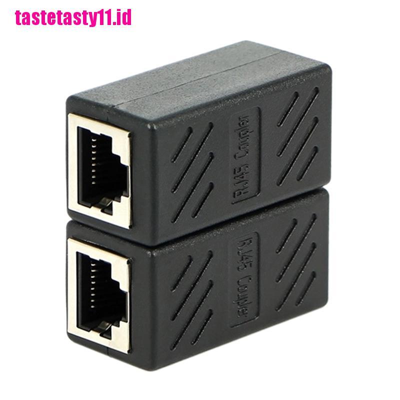 【TTID】RJ45 Female To Female CAT6 Network Ethernet LAN Connector Adapter Coupler