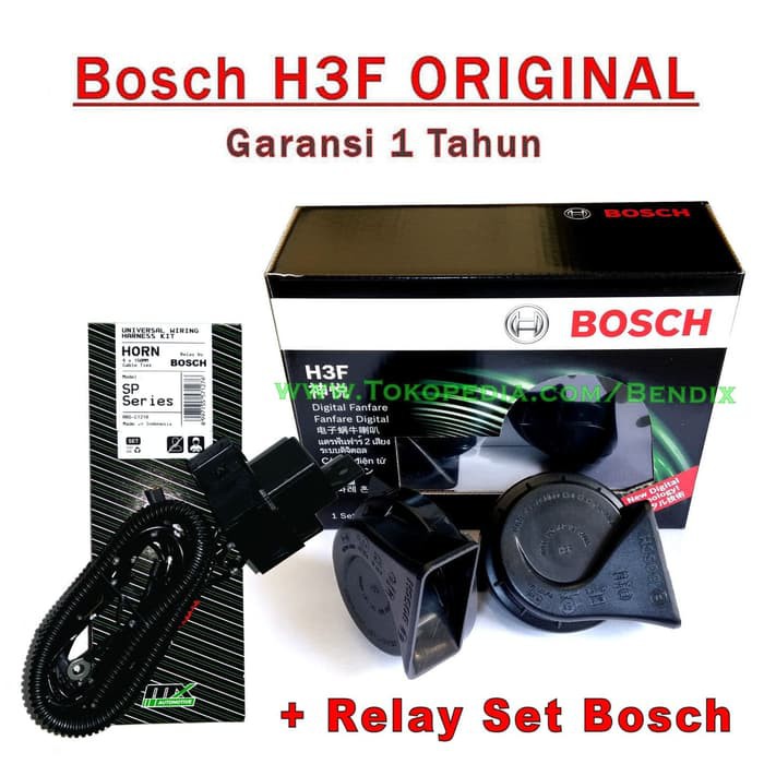 Klakson Keong Bosch H3f Dan Relay Set Bosch Garansi 1 Tahun