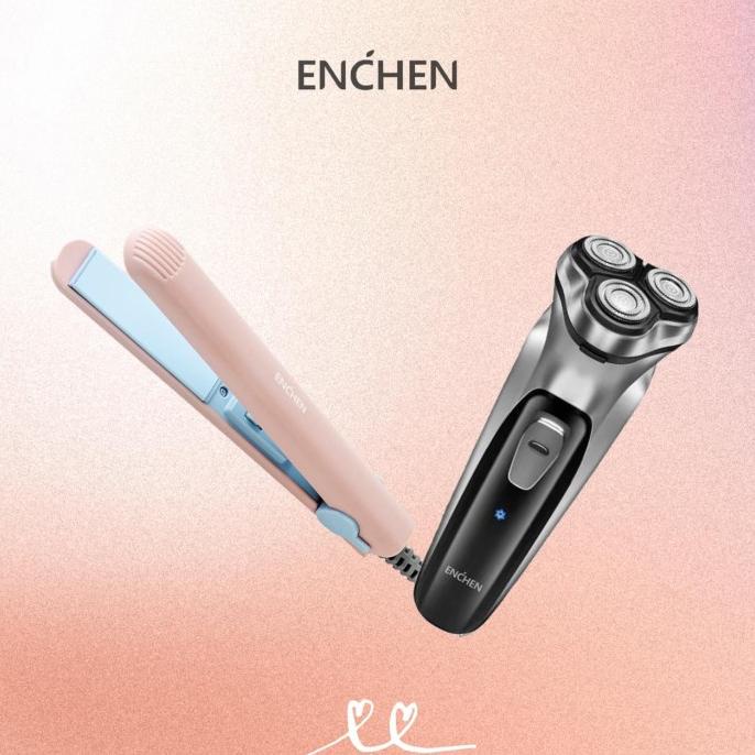 Enchen Blackstone Electric Shaver + Enchen EH1002 Hair Straightener