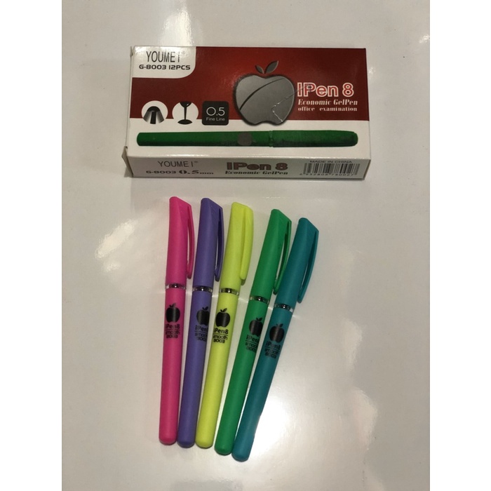 

Pulpen I-pen 8 Gel Ink 0,5 /pk