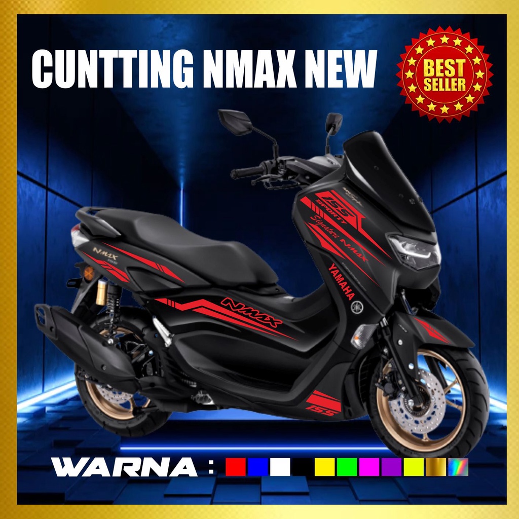 STICKER YAMAHA NMAX NEW CUTTING YAMAHA NMAX BARU