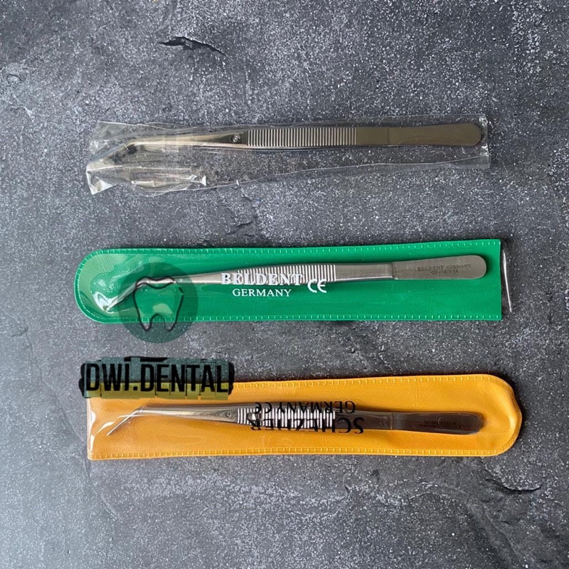 pinset bengkok/ tweezer / locking /soldering