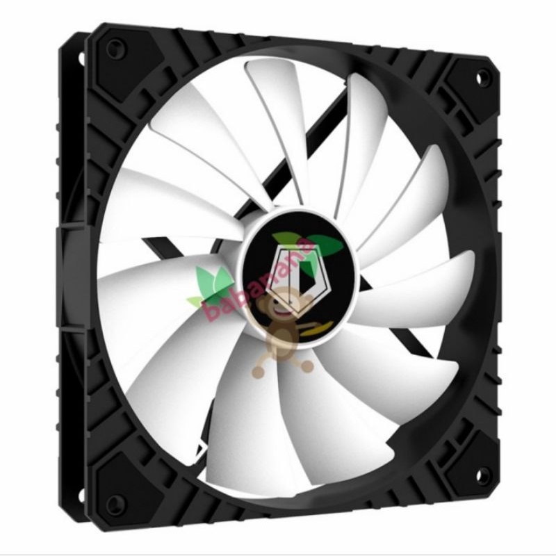 Fan ID cooling 140mm XF-14025-XT-W pwm 4 pin casing pc kipas