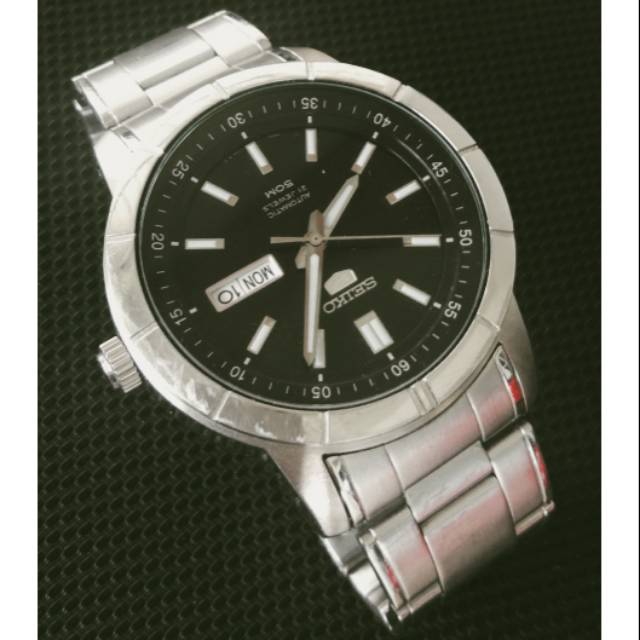 Preloved Seiko 5 SNKN89K1 Automatic Black Dial Stainless Steel