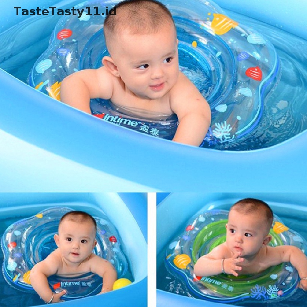 (TasteTasty) Ban Renang Bayi / Anak Model Tiup Anti Bocor