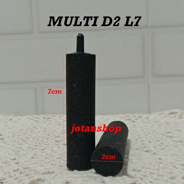 AIRSTONE MULTI 7CM L7 batu aerator aerasi air stone gelembung udara aquarium aquascape