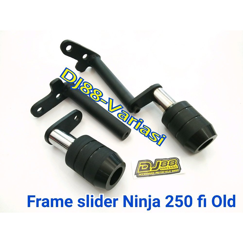 Frame Slider Kawasaki Ninja 250 FI   Pelindung Fairing Kawasaki Ninja 250 FI terbatas