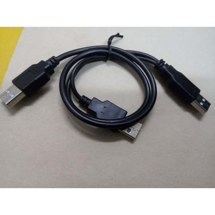 Kabel Usb cabang 3 - Usb Male Cabang Data Harddisk