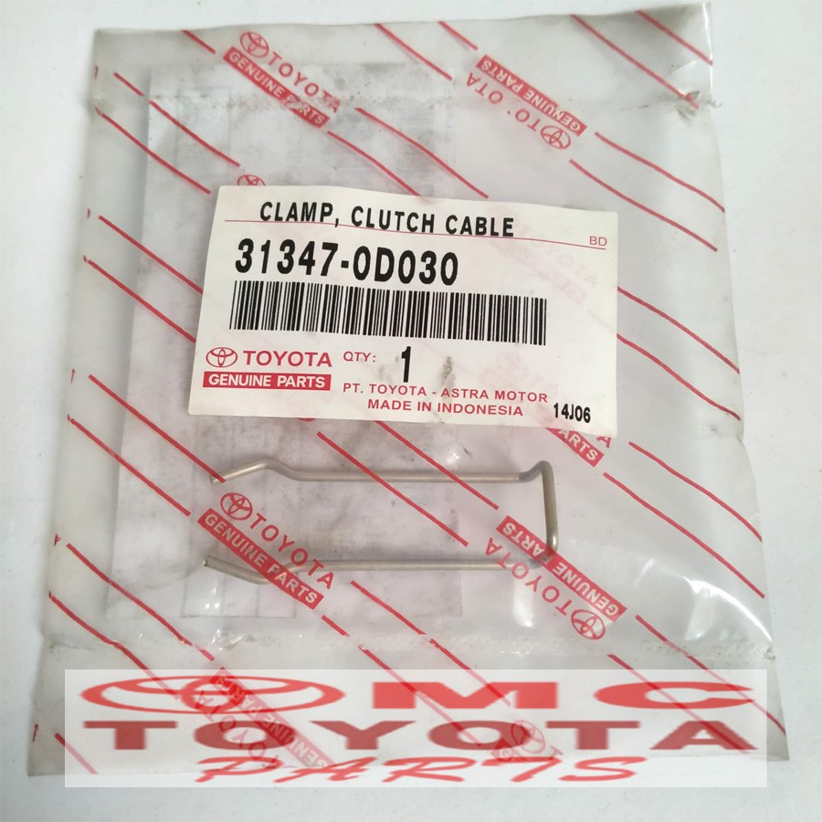 Clip Clamp Clutch Cable Kabel Kopling Etios 31347-0D030