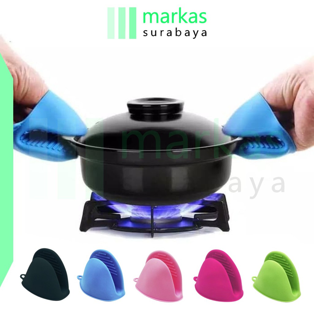 MARKAS HL0174 Sarung Jari Oven Anti Panas Clip Pelindung Tangan Dapur