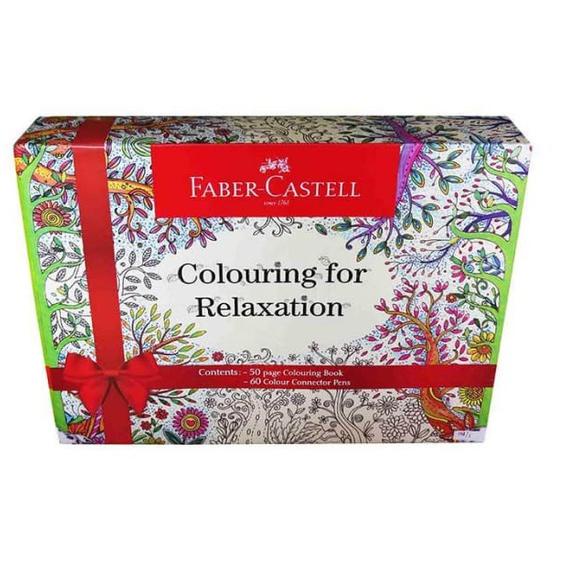 

Get Buy Faber-Castell Colouring For Relaxation Gift Box
