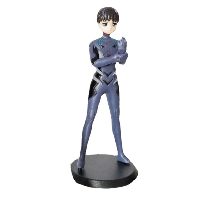 5pcs Mainan Action Figure Seri Ayanami Rei Gasha Evangelion 03