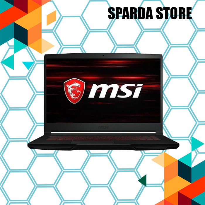 MSI GF63 9RCX-623ID I5 9300H 8GB 1TB+128SSD GTX1050TI 4GB W10 15.6