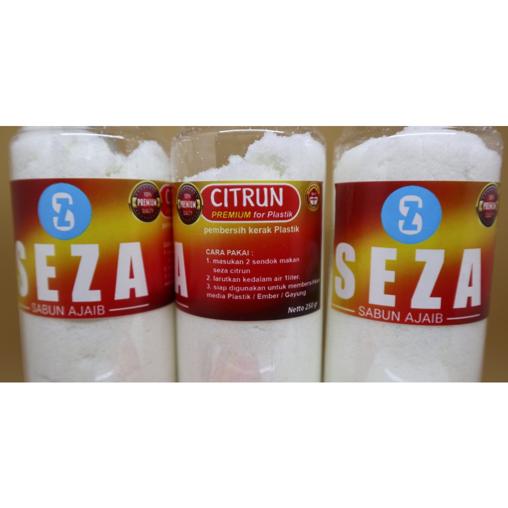 CITRUN 250gr / Sitrun / Citrun / Pembersih Plastik / SEZA CITRUN Premium