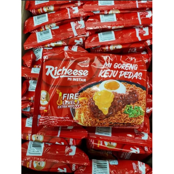 

Mie Richeese Goreng Lv 3 (1 dus)