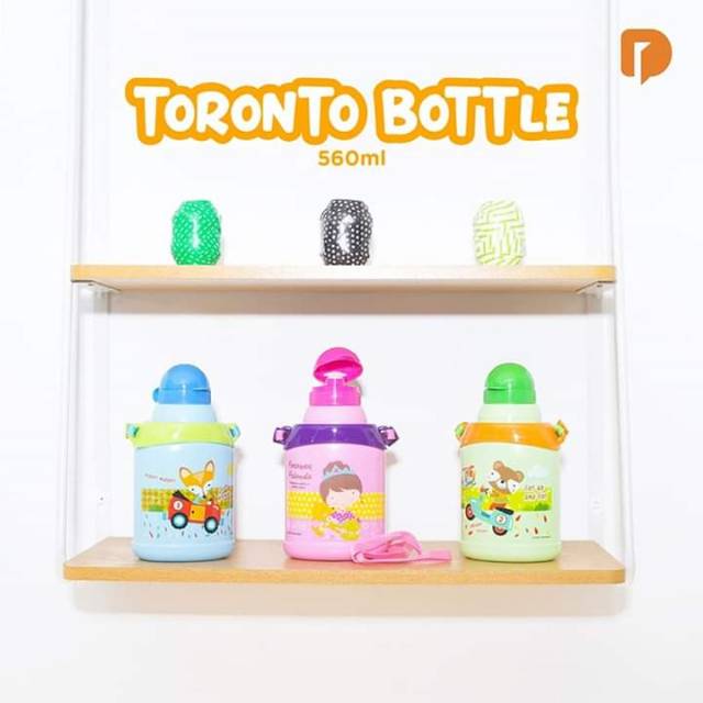 Toronto bottle, tempat minum anak, botol minum anak sekolah, tempat minum ada talinya
