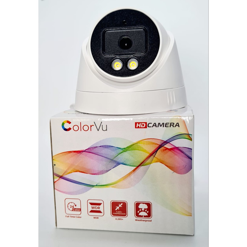 CCTV CAMERA INDOOR COLOUR VU 2MP SIANG MALAM TAMPILAN BERWARNA 4 IN 1 HD CAMERA-B13