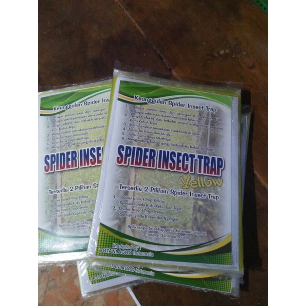 SPIDER INSECT TRAP isi 20lembar