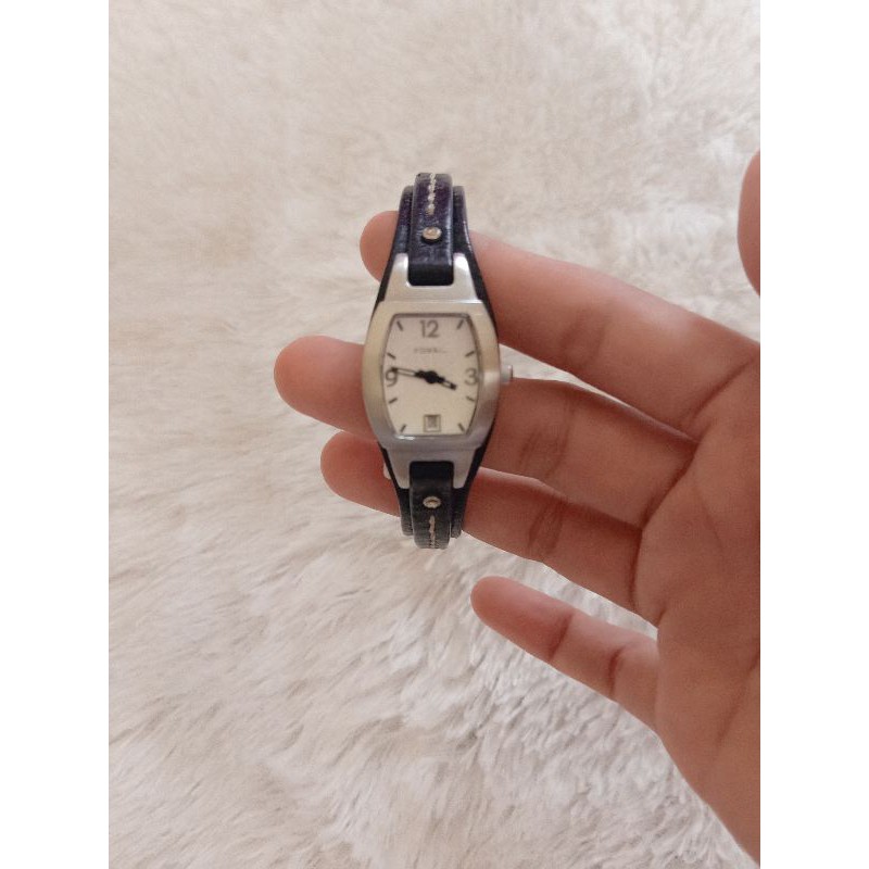 jam tangan gaban mini hitam preloved