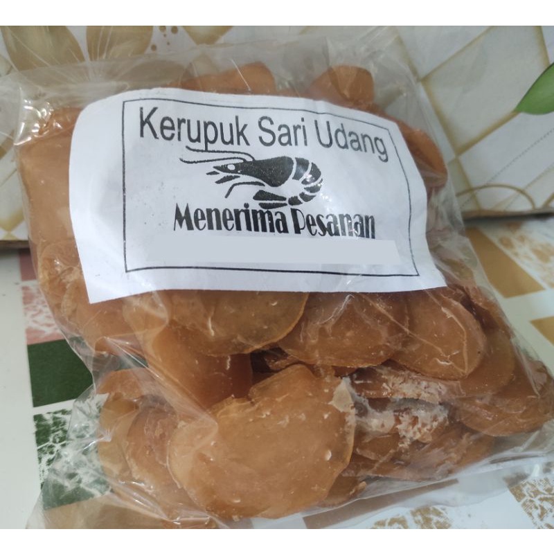 

Kerupuk Krupuk Sari Udang, 1/2 Kg (500 gram), 1 Kg | Gresik | Jawa Timur Khas Tradisional