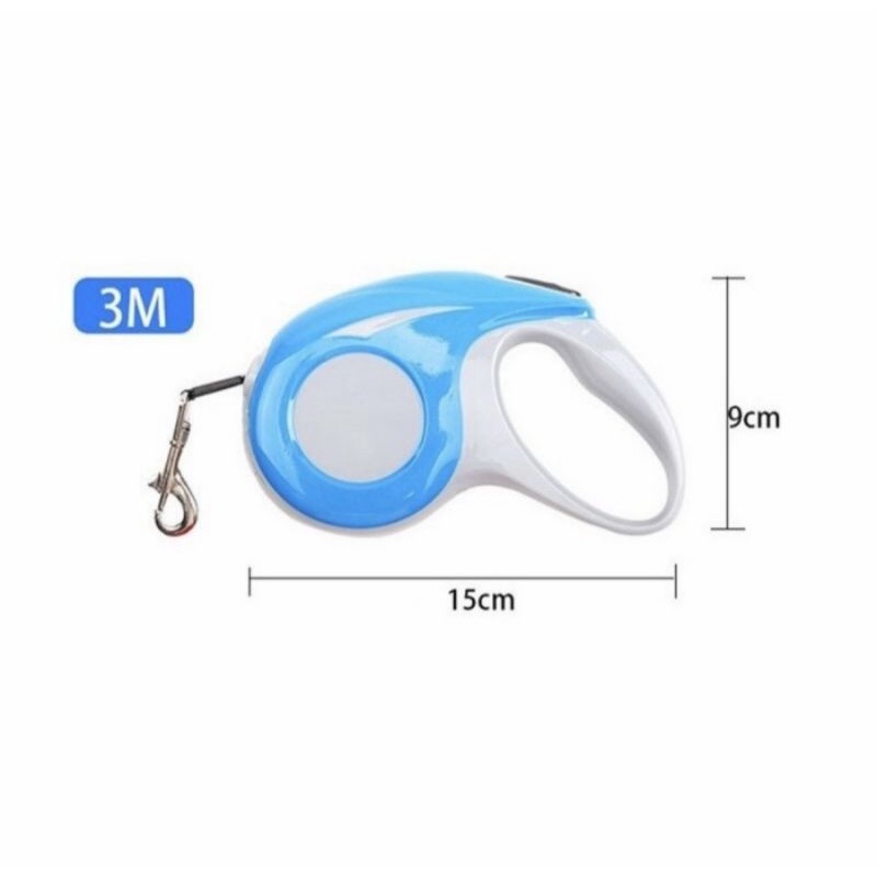 Tali tuntun anjing kucing rantai dog least handle dog cat harness pet