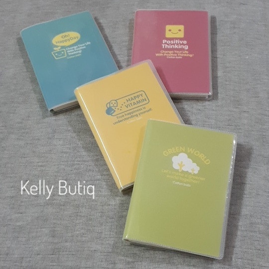

Star Buku Tulis Bersampul Simpel Words Catatan Memo Diary Mini Notesbook Bagus