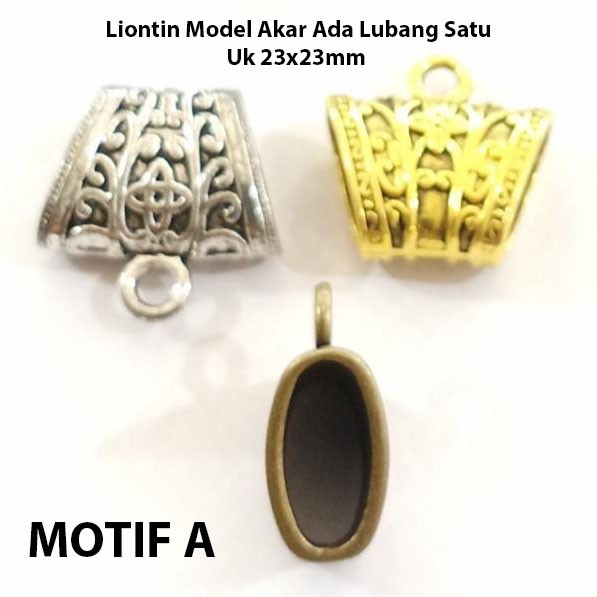 Liontin Model Serongsong Buat Kalung Etnik Harga/Pcs