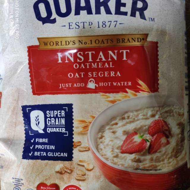 

Quaker Malaysia net 1.2kg Exp bln 6 2022
