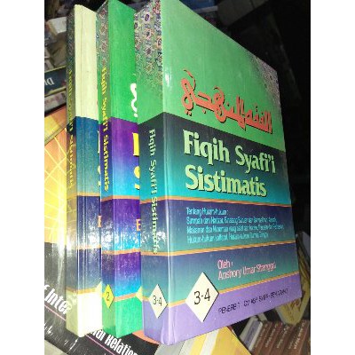 Fiqih Syafi Sistematis Jilid 1 sampai 4 Terjemahan Kitab Fiqhul Manhaji Bagus