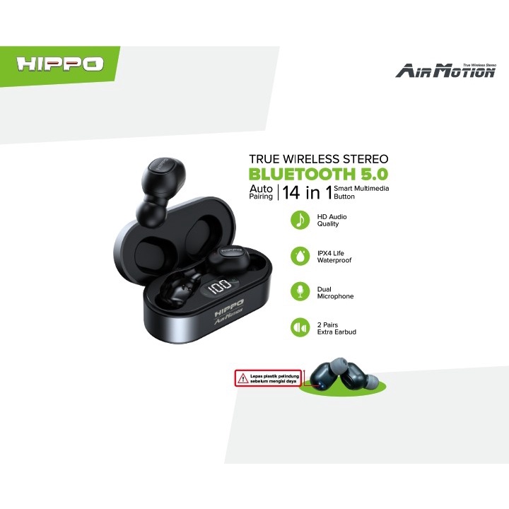 HEADSET HIPPO TWS AIRMOTION