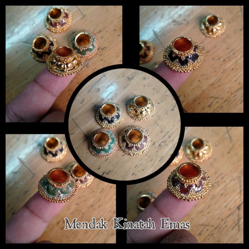 MENDAK KERIS MODEL LAWASAN SEMBUR EMAS BERBAGAI MOTIF