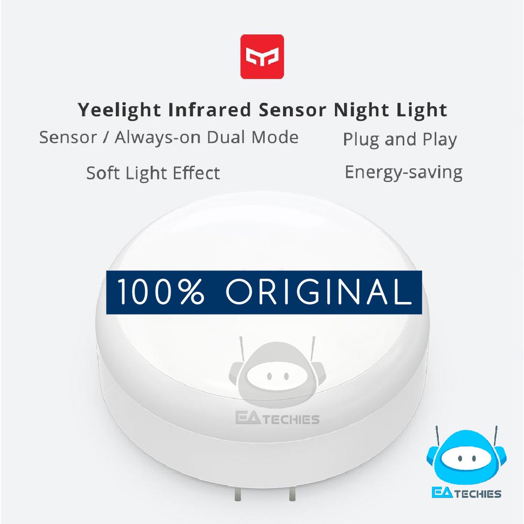 Yeelight Rechargable Motion Sensor Night Light YLYD01YL Original 100%