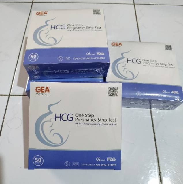 Hcg Strip Gea / Hcg Gea / Tes Kehamilan / Tespek / Hcg / Gea / Alat tes kehamilan / Hcg Strip