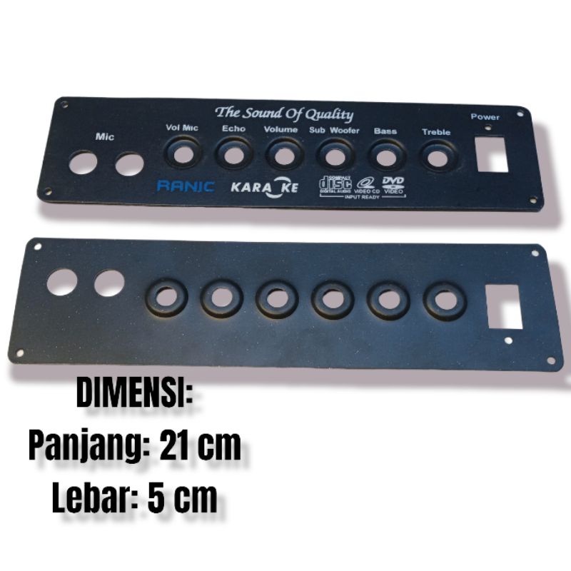 panel bok box power amplifier aktif speaker mic echo subwoofer