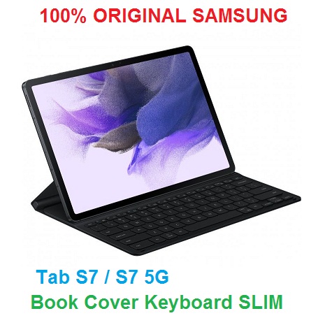 SAMSUNG Book Cover KEYBOARD Slim Galaxy Tab S7 5G Tab S8 Original