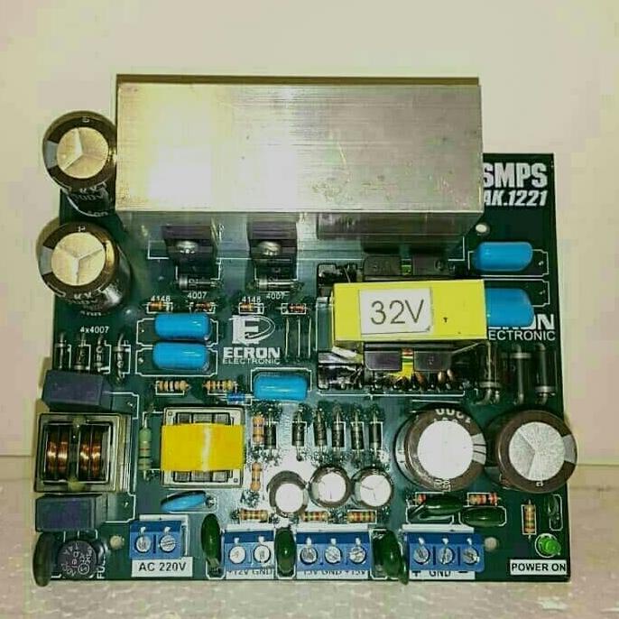 TRAFO SMPS SWITCHING 6A CT 32V EXTRA 1.5A CT15V &0-12V