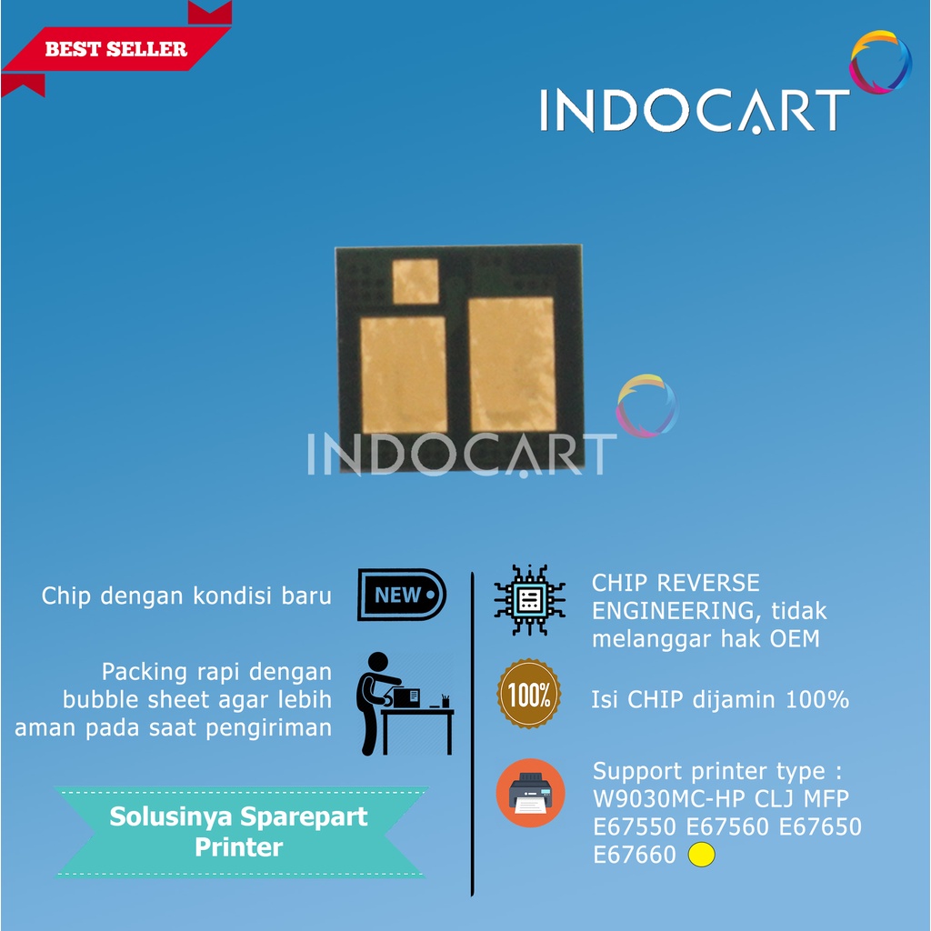 Chip W9031MC W9032MC W9033MC-HP CLJ MFP E67550 E67560 E67650-CMY-28K