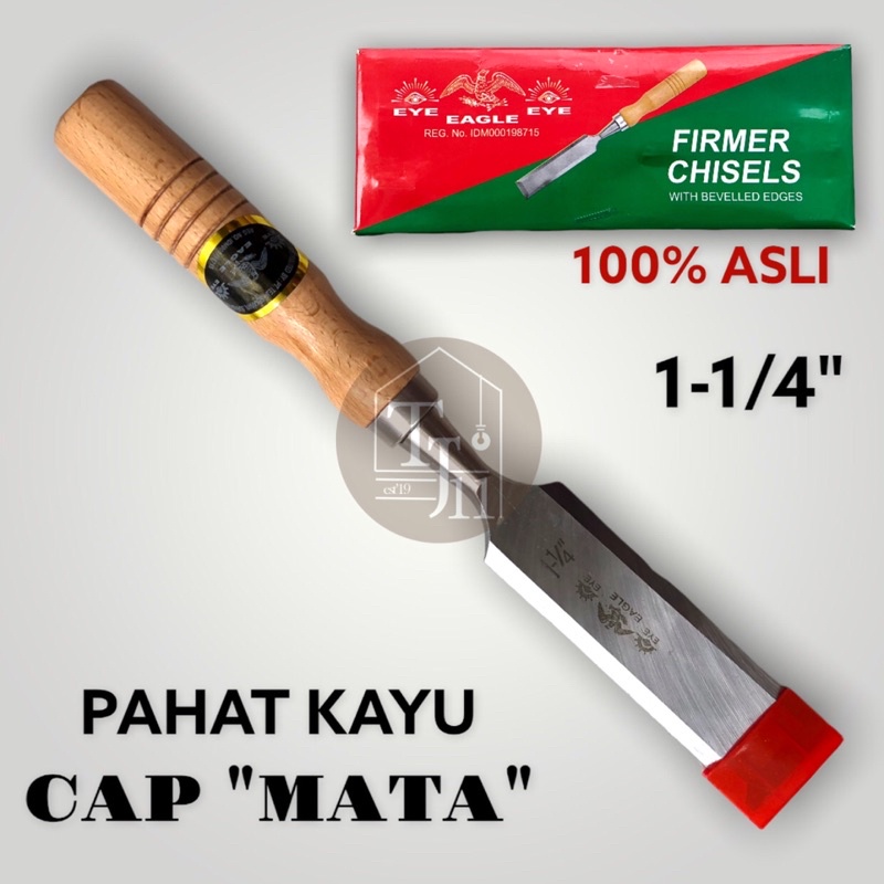 PAHAT KAYU BAJA cap MATA ukuran 1-1/4&quot; / TATAH PISAU KAYU cap MATA ukuran 1-1/4 inch