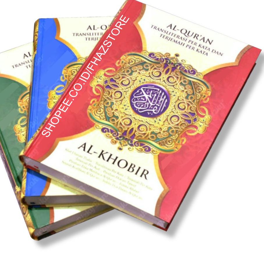Besst⭐ LD#015s Al quran Alkhobr Alquran Besar Al-Qur'an Terjemah Perkata Latin Arab dan Terjemahan P